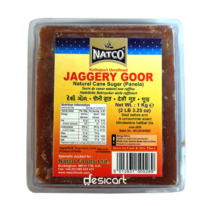 Natco Jaggery Goor 1kg