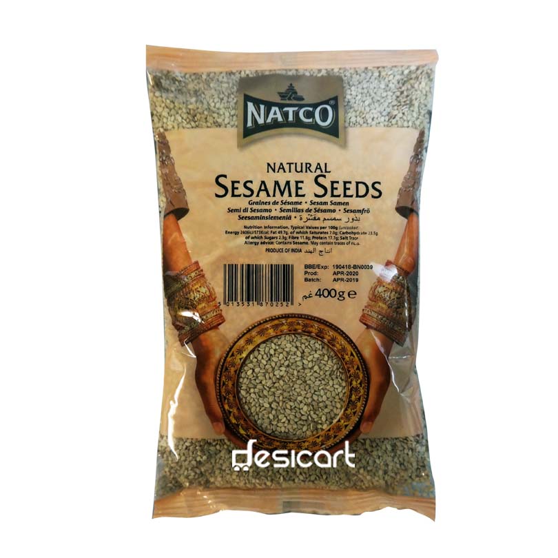 NATCO SESAME SEEDS NATURAL 400G