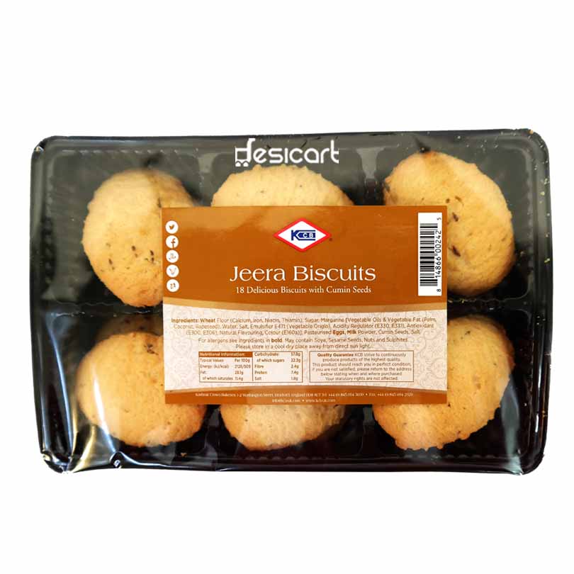 KCB JEERA BISCUITS 18PCS