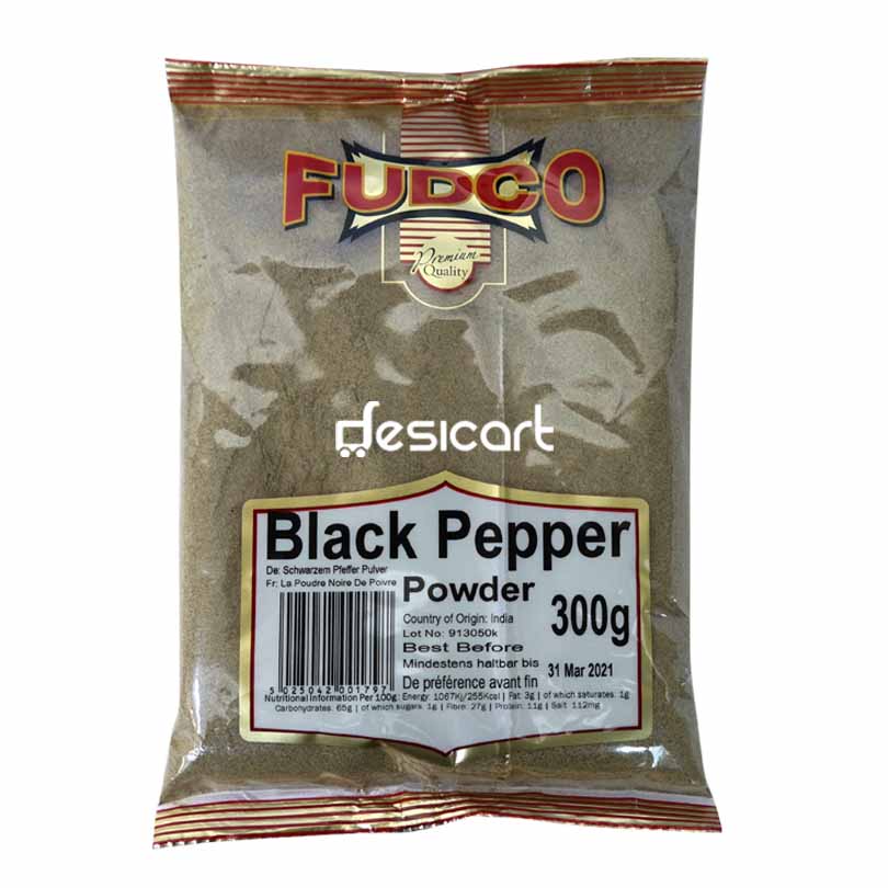 FUDCO BLACK PEPPER POWDER 300g