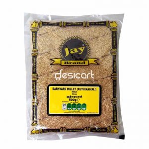 Jay Brand Barnyard Millet Kuthiravali Rice 500g