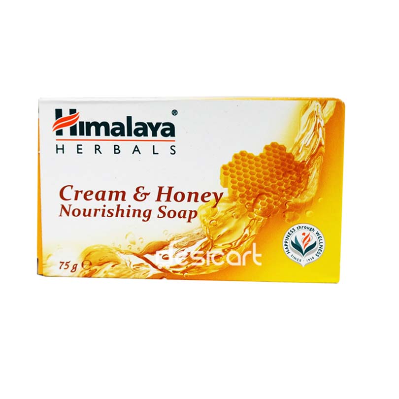 Himalaya Cream & Honey Soap 75g