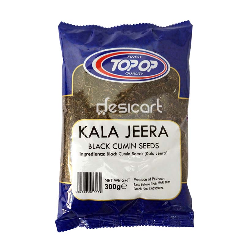 TOP OP KALA JEERA (BLACK CUMIN SEEDS) 300G