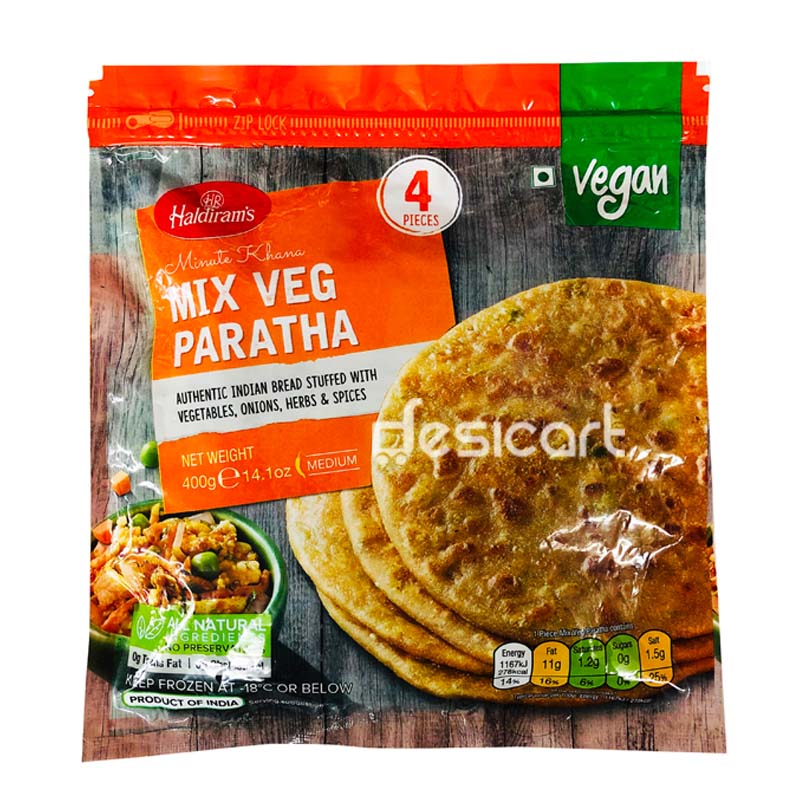 HALDIRAM'S PARATHA MIX  VEG 400G