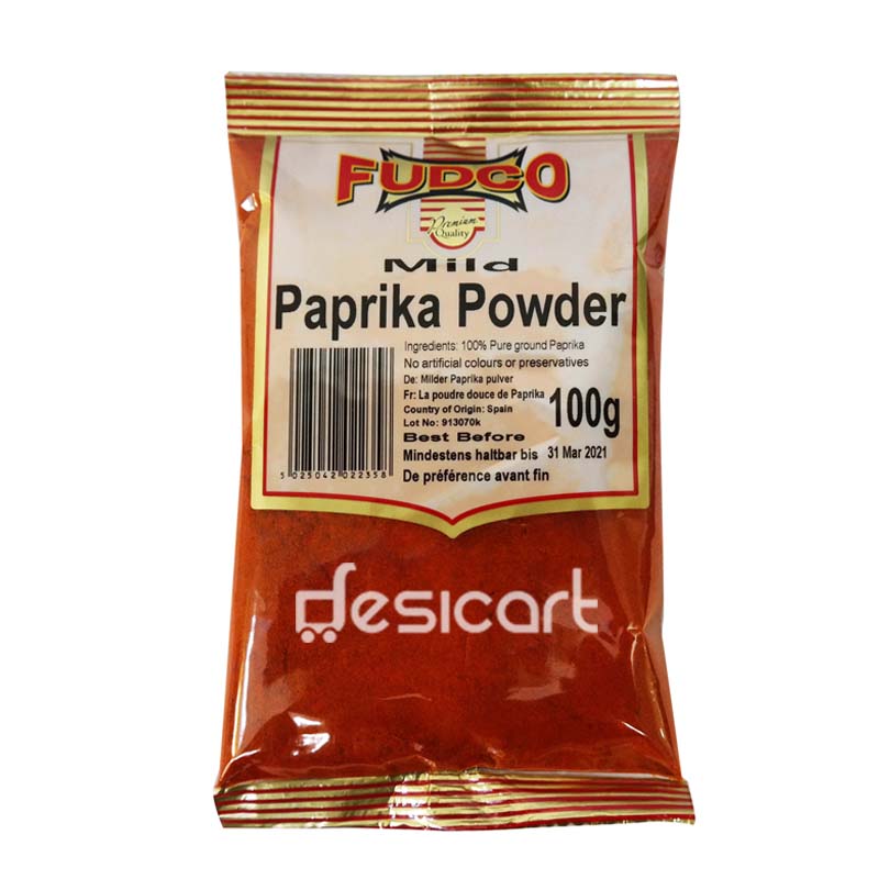 Fudco Paprika Powder Mild 100g