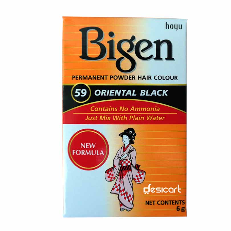 BIGEN 59 ORIENTAL BLACK HAIR 6G