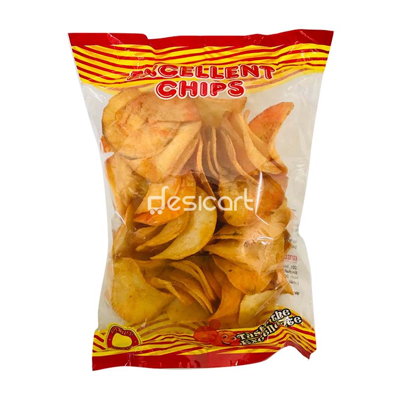 EXCELLENT CASSAVA CHIPS HOT 150G