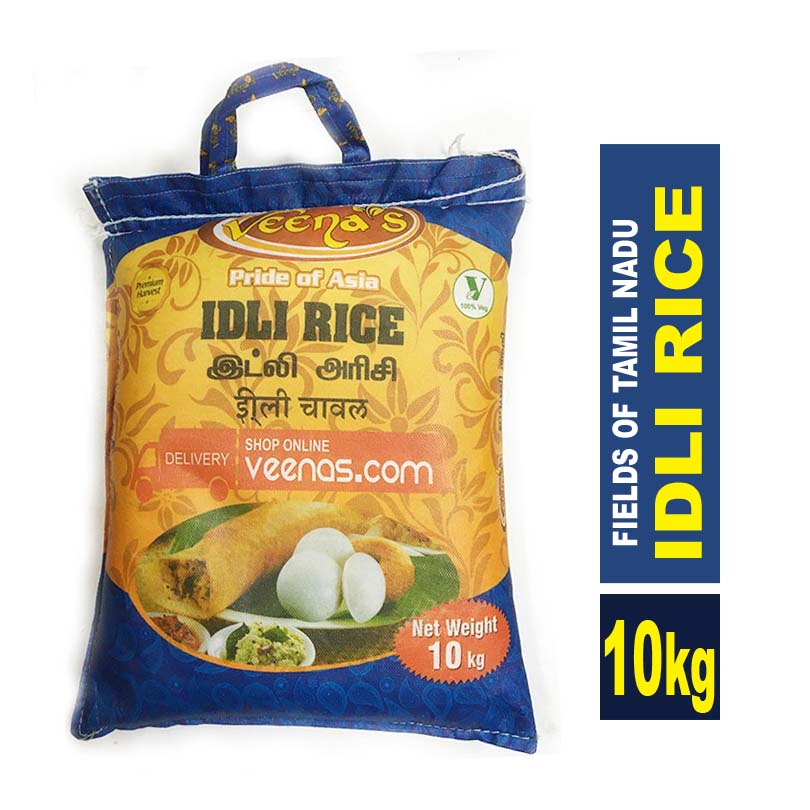 Veena’s Idli Rice 10kg – Easy-to-Cook & Delicious