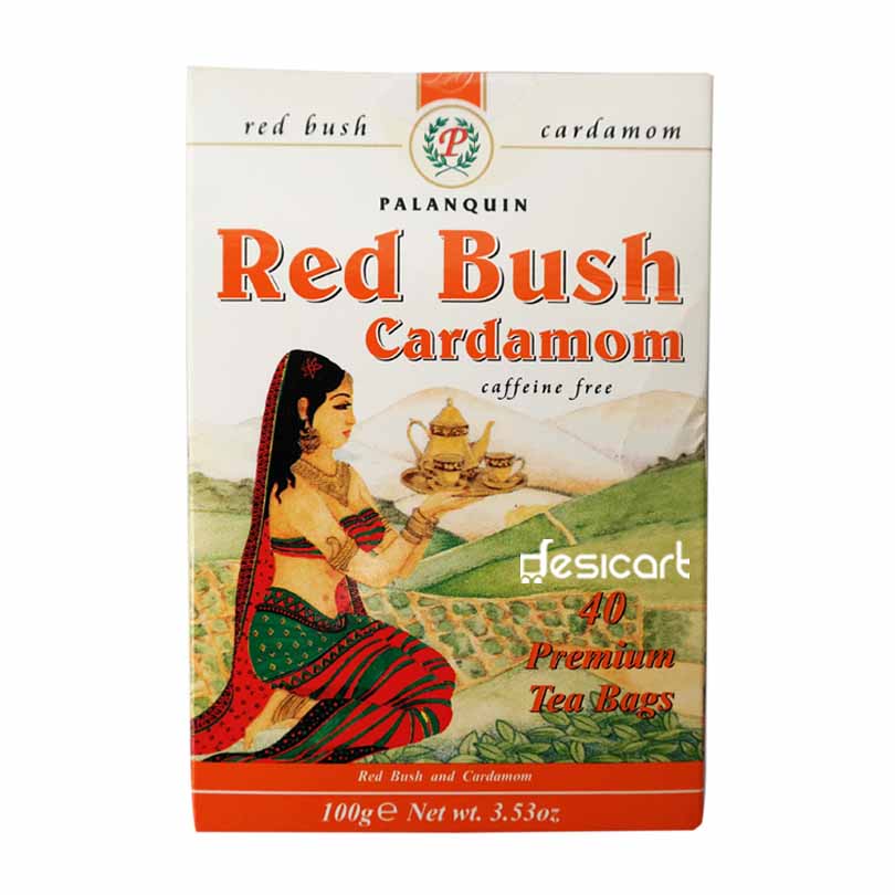 Palanquin Red Bush Cardamom 40 Premium Tea Bags