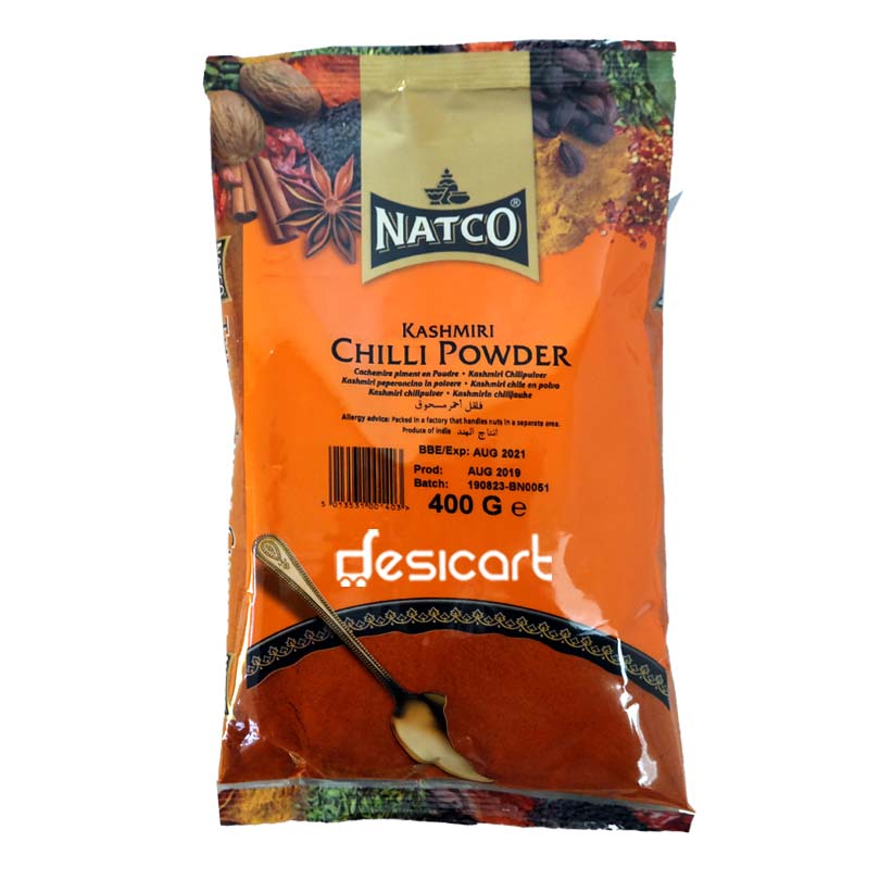 NATCO CHILLI POWDER KASHMIRI 400G