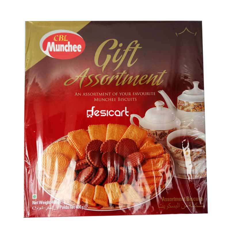 MUNCHEE BISCUITS GIFT ASSORTMENT 400gm