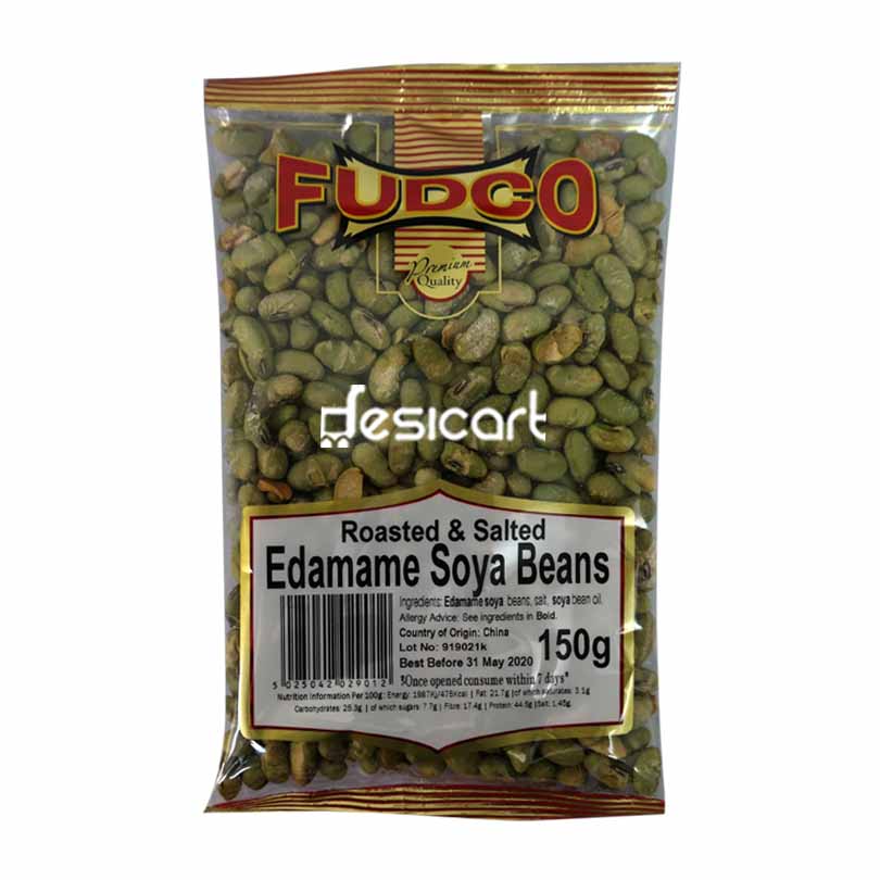 Fudco Edamame Soya Beans Roasted&Salted 150g