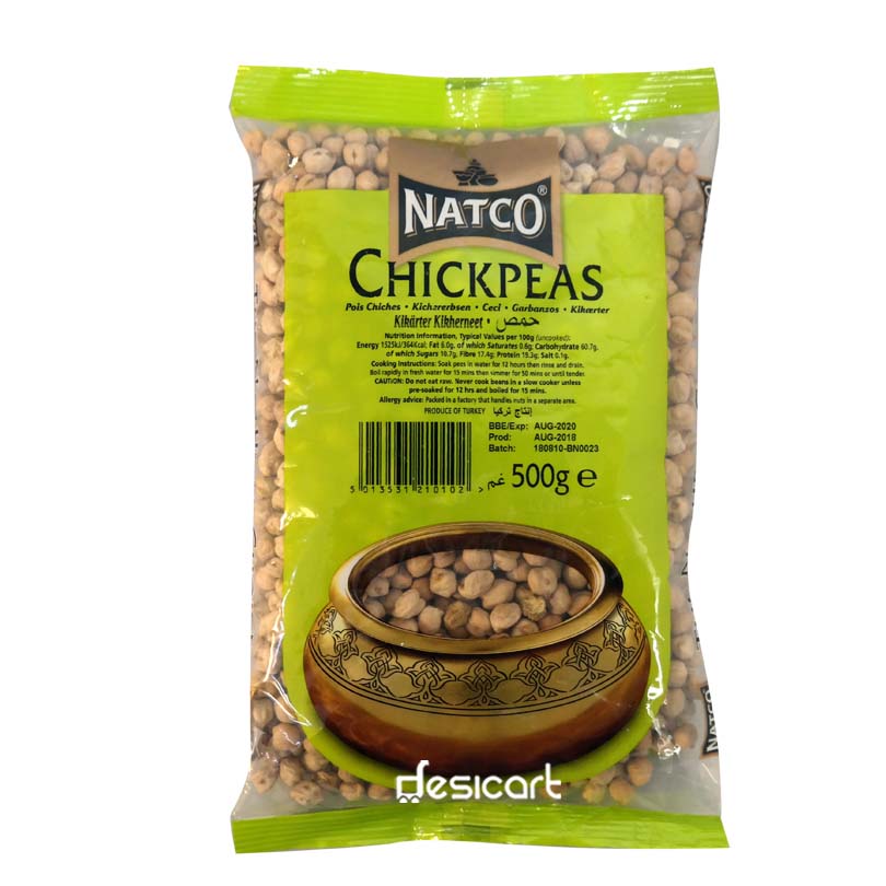 NATCO CHICK PEAS 500G