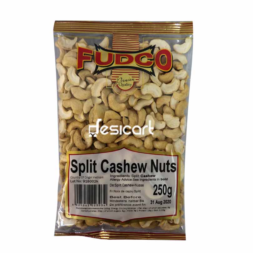 Fudco Cashew Nuts Split 250g