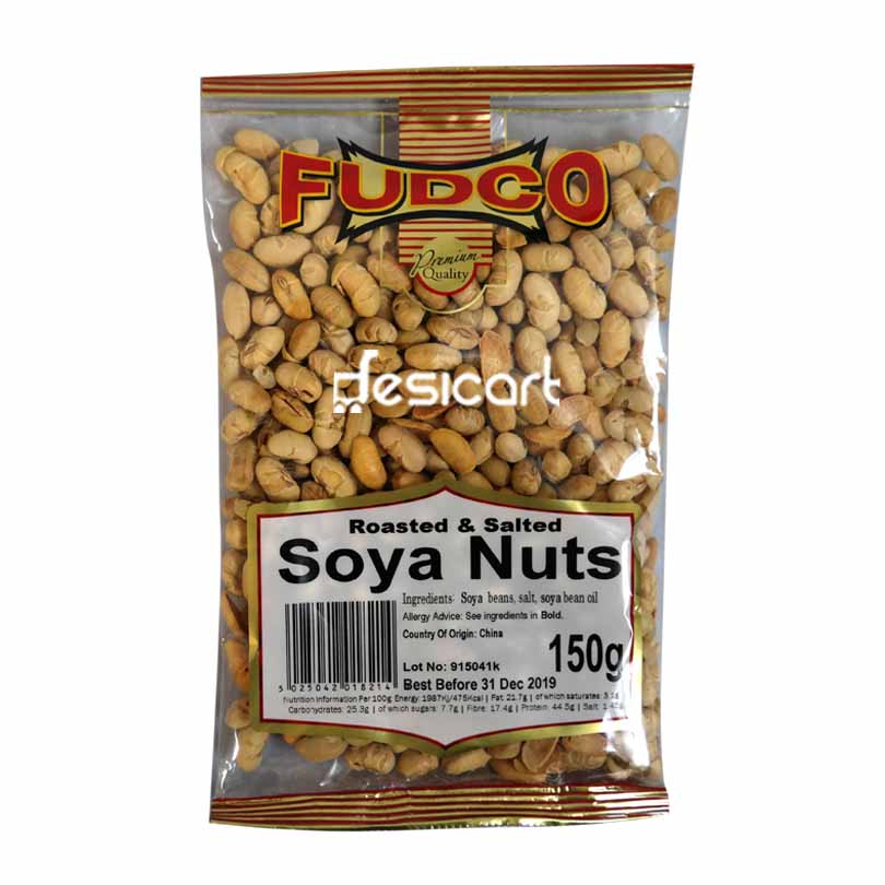 Fudco Roasted Salted Soya Nuts 150g