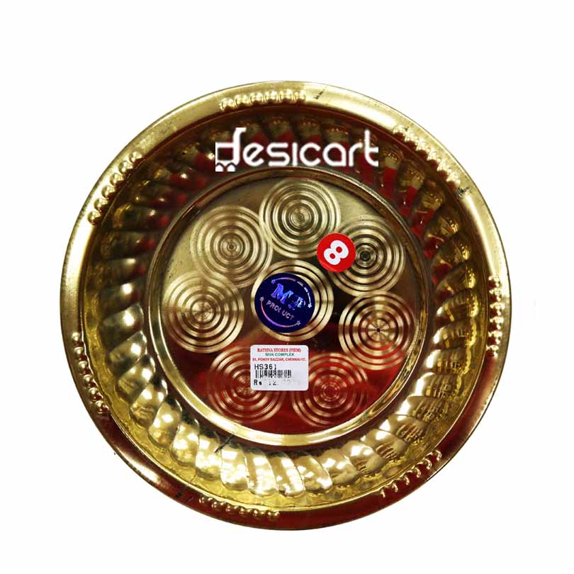 BRASS PLATE SIZE 6