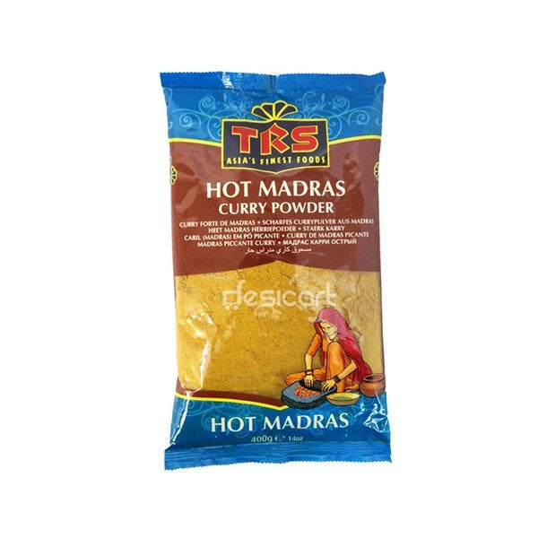 Trs Madras Curry Powder Hot 400g