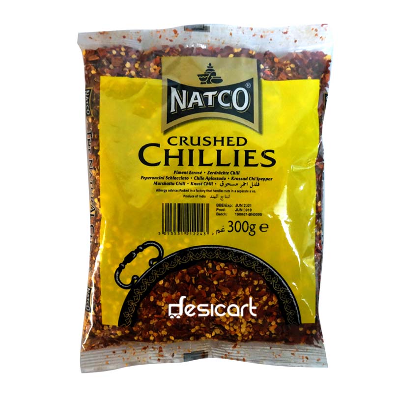 Natco Chilli Crushed 300g