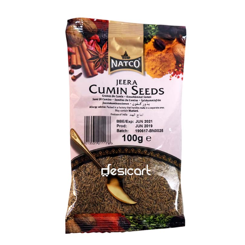 NATCO CUMIN SEEDS 100G