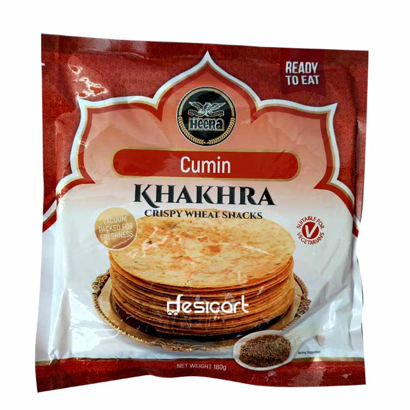 HEERA KHAKHRA CUMIN 180G