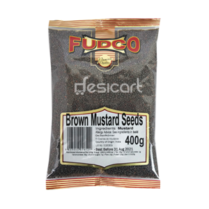 Fudco Mustard Seeds Brown Large 400g