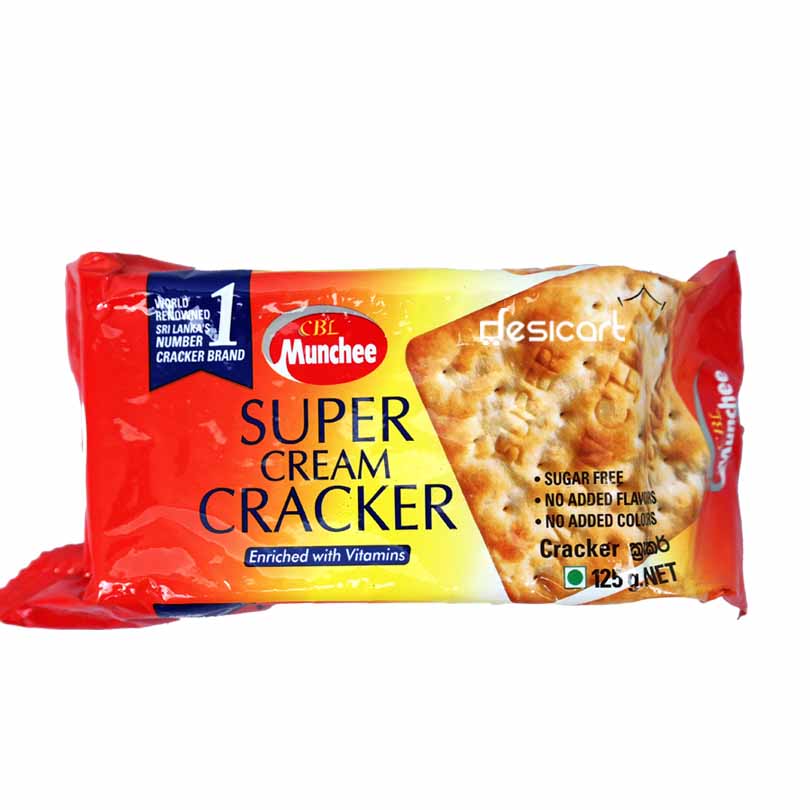 MUNCHEE SUPER CREAM CRACKER 130G