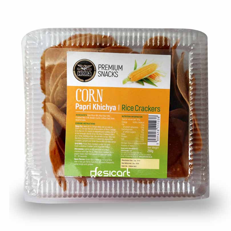 HEERA CORN PAPRI KHICHIYA 250G