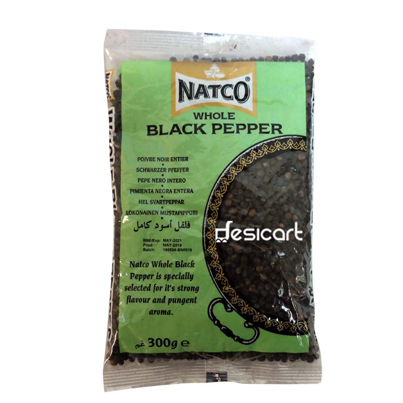 NATCO BLACK PEPPER WHOLE 300G