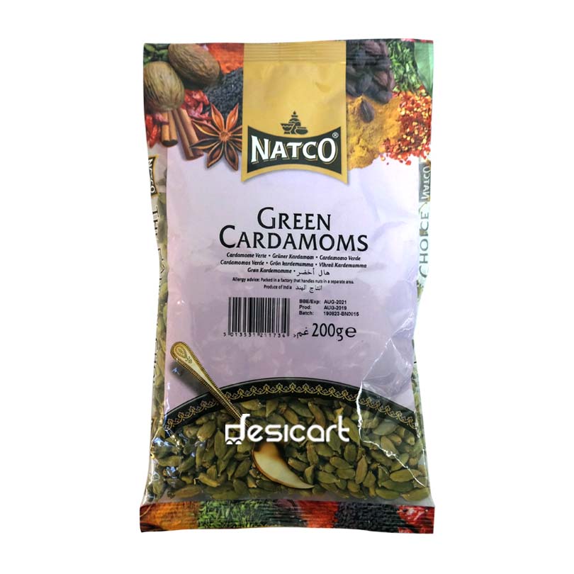 NATCO GREEN CARDAMOM 200G