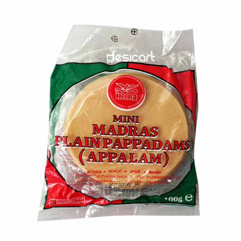 HEERA MADRAS PLAIN PAPAD 200G