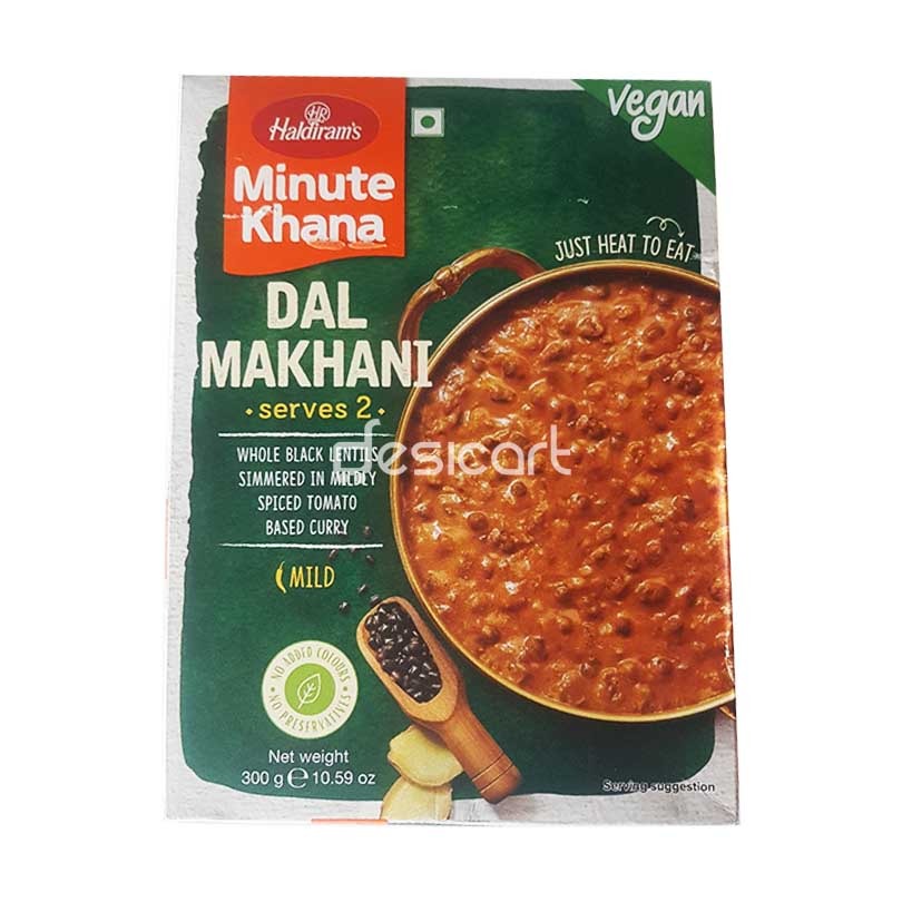 Haldiram's Minute Khana Dal Makhani Vegan 300g