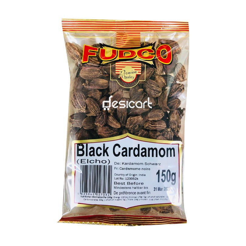 Fudco Cardamom Black Whole 150g