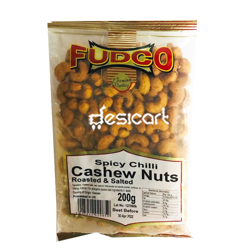 FUDCO CASHEW NUTS SPICY 200G