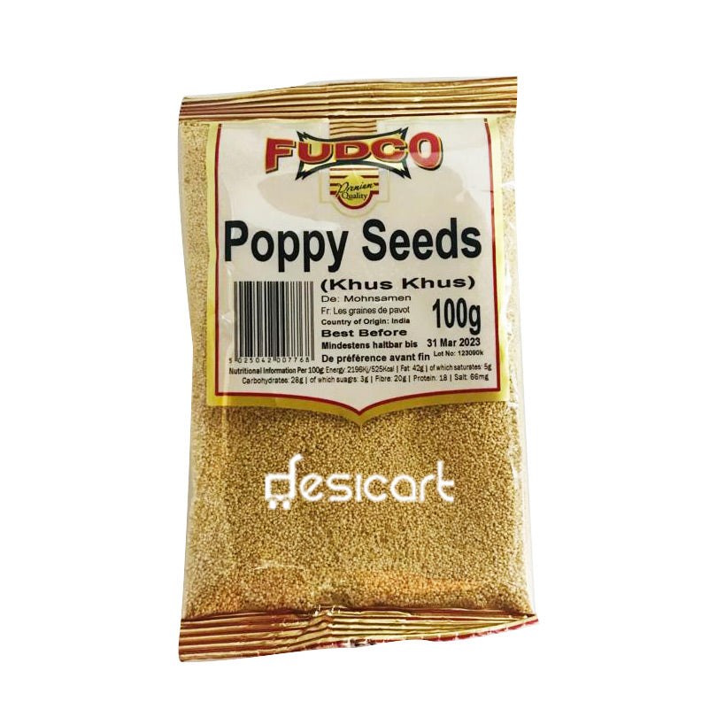 Fudco Poppy Seeds White 100g