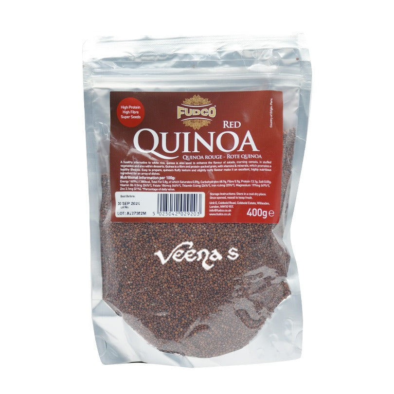 FUDCO QUINOA RED SEEDS 400G