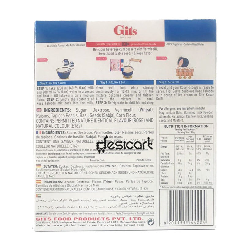 GITS ROSE FALOODA 200G