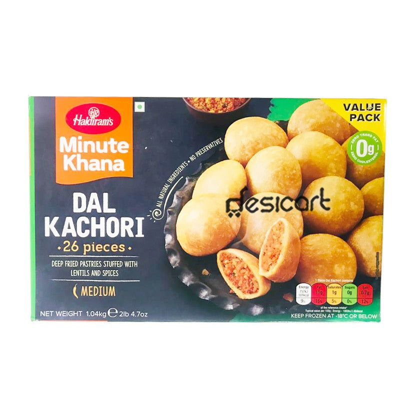 HALDIRAMS MINUTE KHANA DAL KACHORI(26 PCS)1.04KG