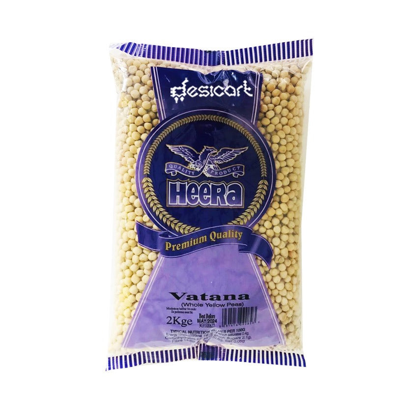 Heera Vatana (Whole Yellow Peas) 2kg