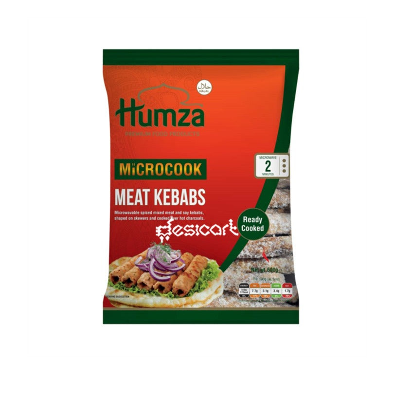 HUMZA MEAT CHARCOAL KEBAB (MICRO) 600G