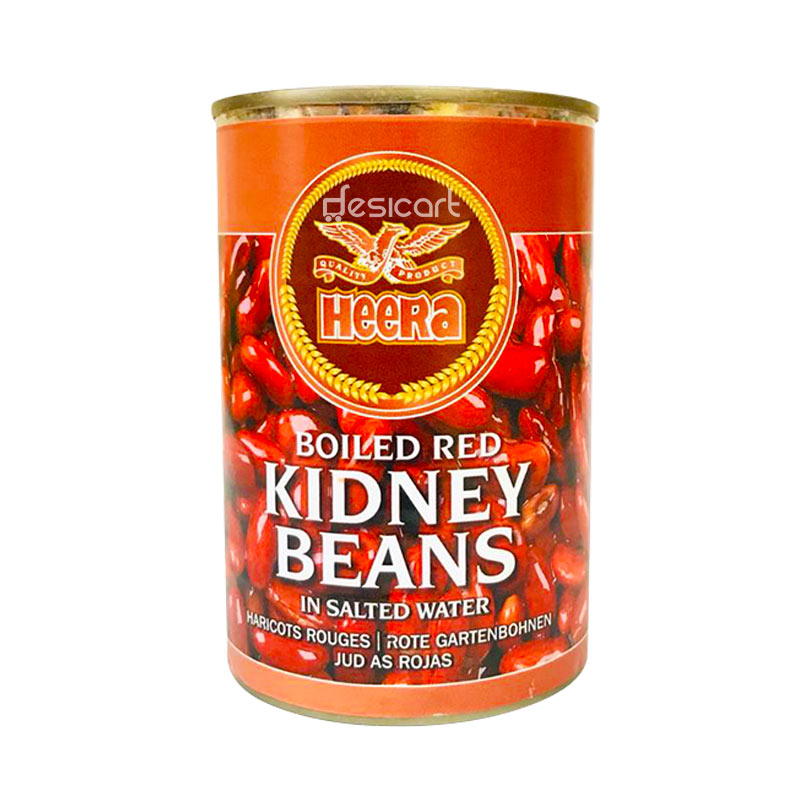 Heera Boiled Red Kidney Eye Beans In Salted Water 400g