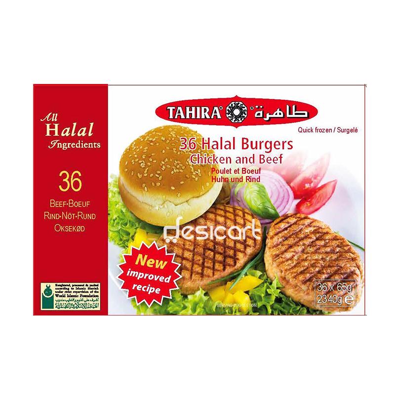 Tahira 36 Halal Burger (Chicken and Beef)2340g
