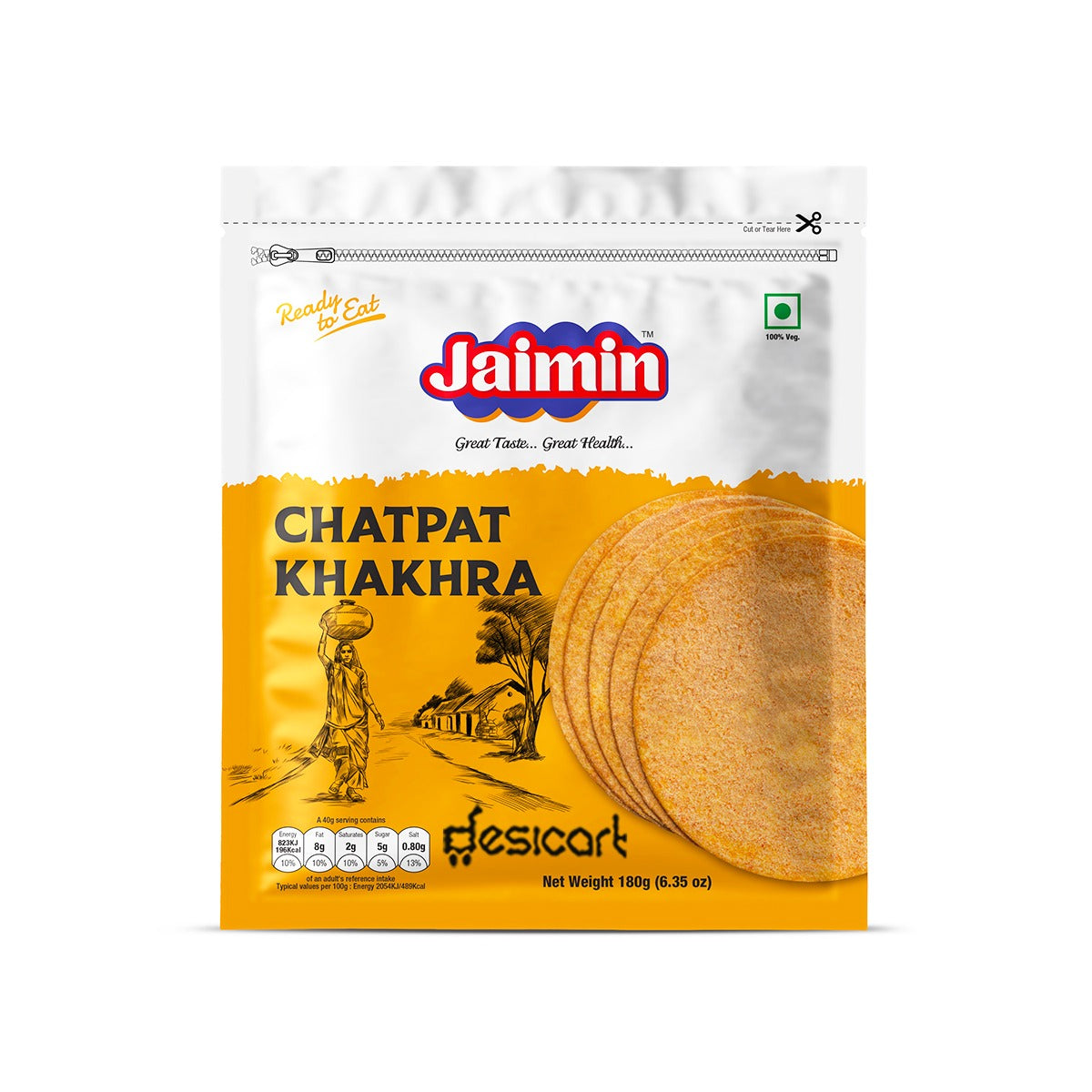 Jaimin Chatpat Khakhra 180g