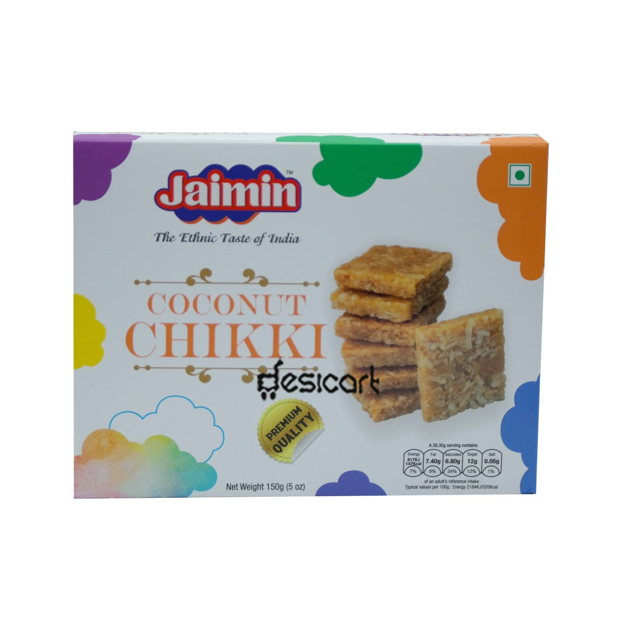 Jaimin Coconut Chikki 150g