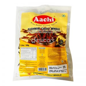 AACHI KASHMIRI CHILLI WHOLE 100G