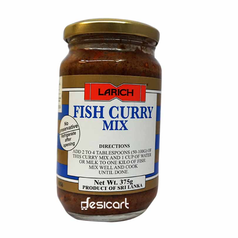 LARICH FISH CURRY MIX 375G