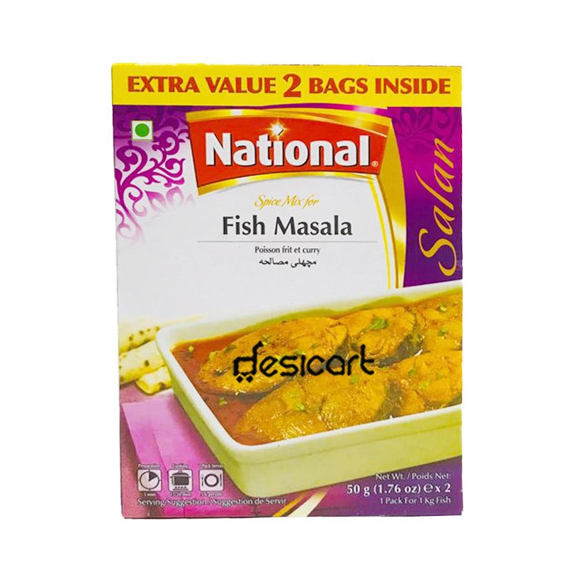 NATIONAL FISH MASALA 100G