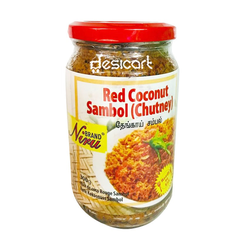 Niru Red Coconut Sambol (Chutney) 300g