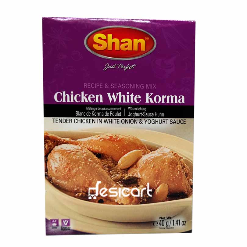 SHAN MIX CHICKEN WHITE KORMA 40g