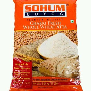 SOHUM CHAKKI FRESH WHEAT ATTA 5KG