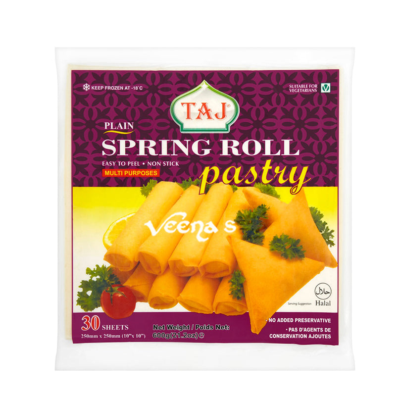 Taj Spring Roll Pastry 10" 600g